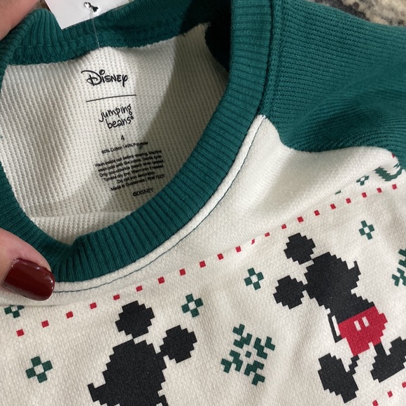 Jumping means Disney Mickey Mouse sweater size 4 - Picture 2 of 2